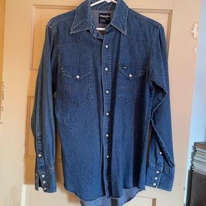 Wrangler denim shirt